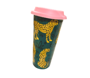 Harrisburg Cheetah Travel Mug