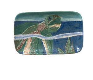 Harrisburg Swimming Turtle Plate