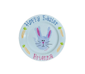Harrisburg Easter Bunny Plate