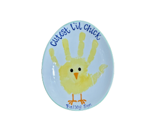 Harrisburg Little Chick Egg Plate