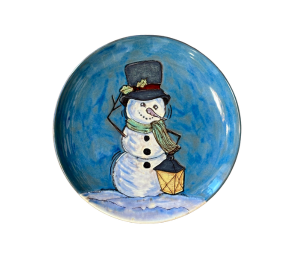 Harrisburg Rustic Glazed Snowman