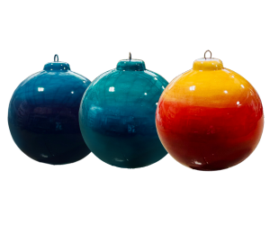 Harrisburg Jewel Toned Ombre Ornament