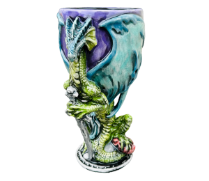 Harrisburg Antique Dragon Goblet